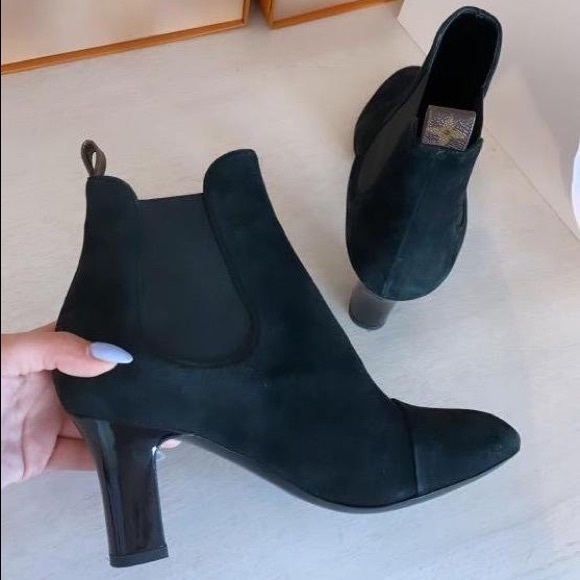 Louis Vuitton Monogram Booties Size 7 - Picture 1 of 6